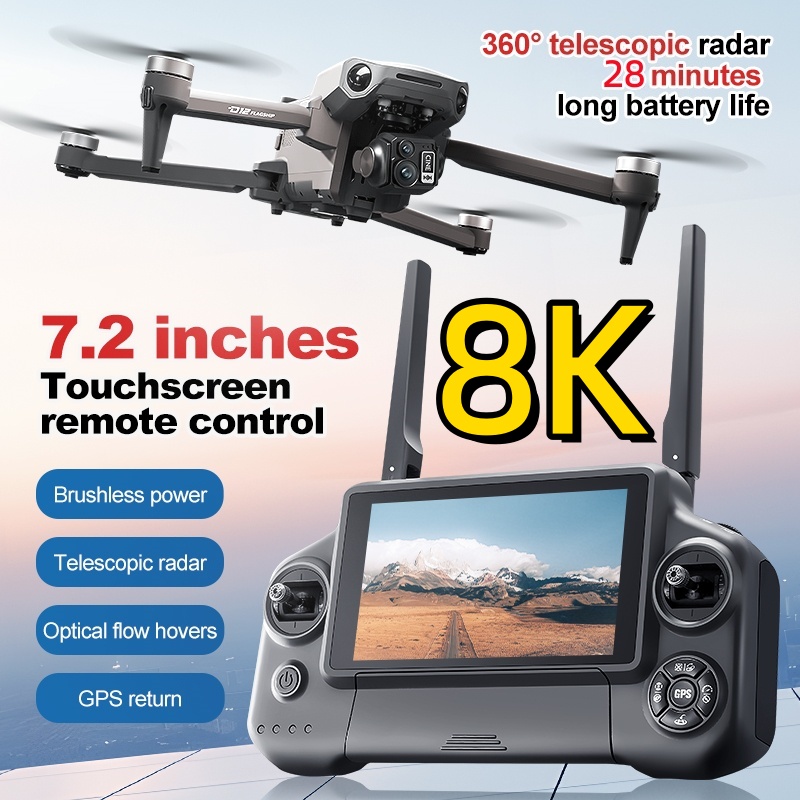 8K 3 Axis Gimbal Brushless 7.2 - Drone Gimbal recensione e prezzo
