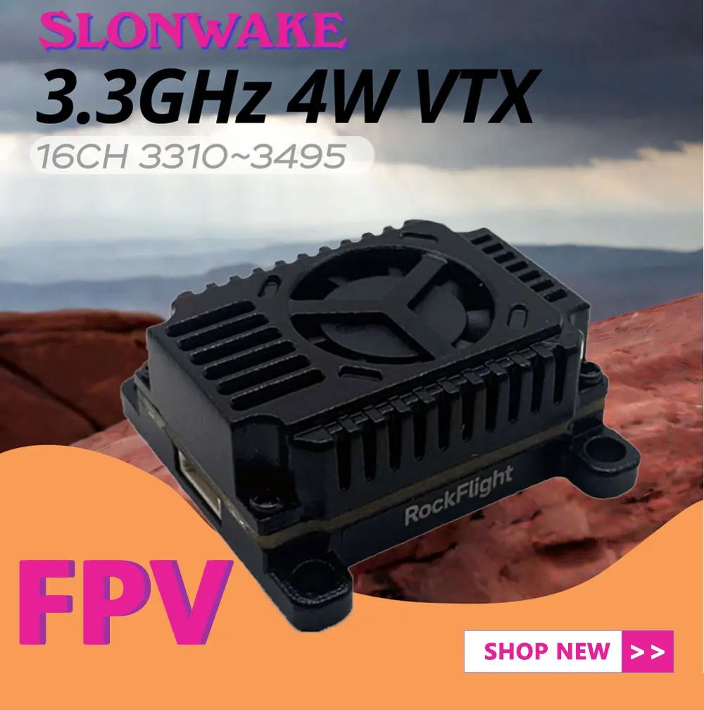 SLONWAKE FPV 3.3G 16CH 4000mW  - Drone Antenna recensione e prezzo