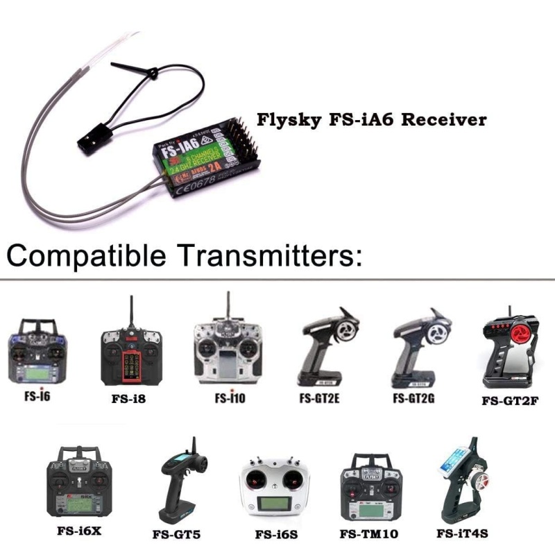 Flysky FS-IA6 Receiver 6CH Dua - Drone Antenna recensione e prezzo