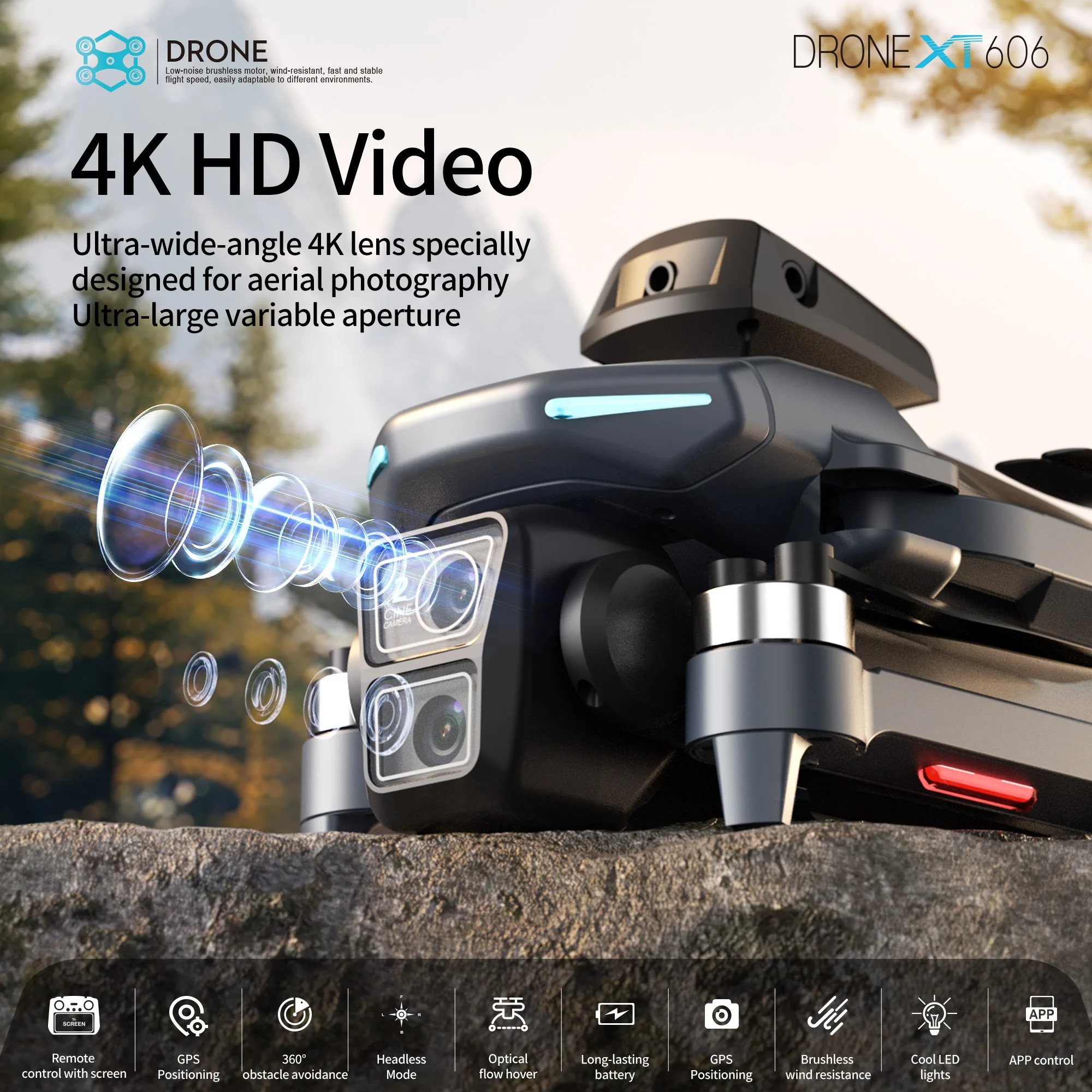 Lenovo XT606 Drone Professiona - Drone Gps Mount recensione e prezzo
