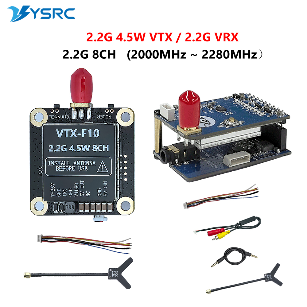 2.0-2.2G 4.5W VTX 8CH FPV Vide - Drone Transmitter recensione e prezzo