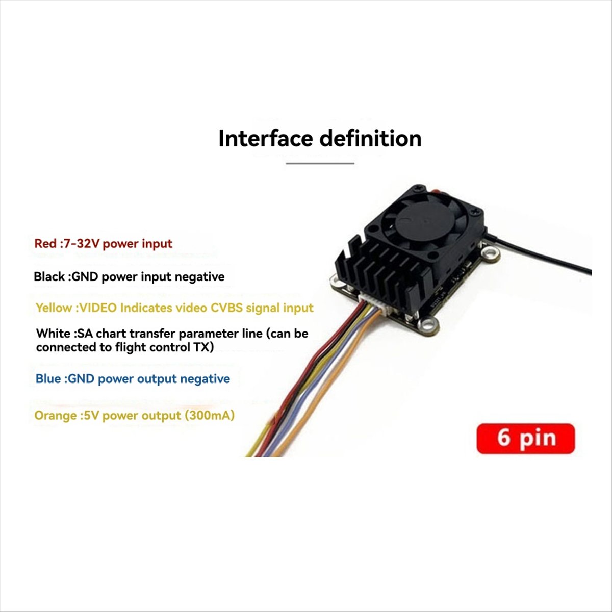 5.8G 2W VTX 2000mW FPV Video T - Drone Transmitter recensione e prezzo