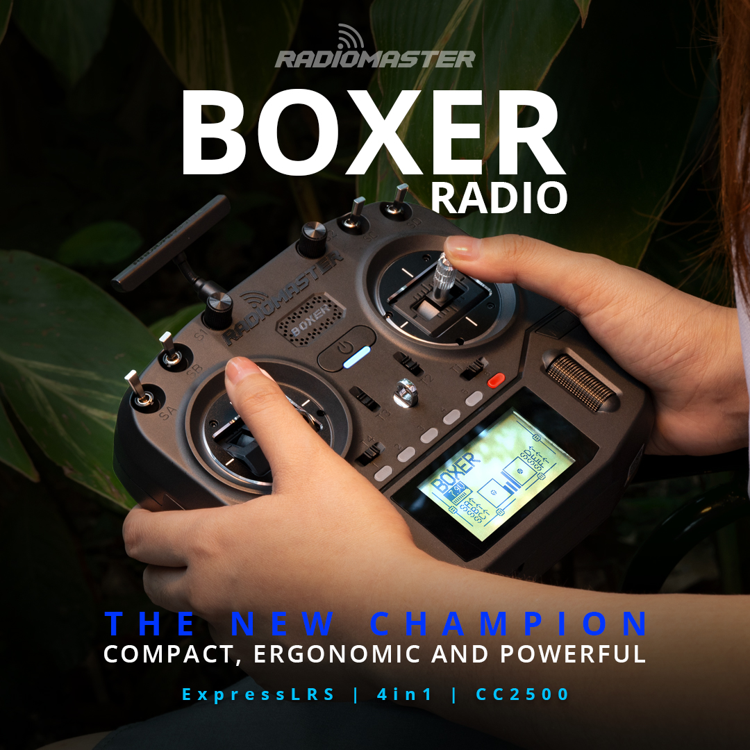 RadioMaster Boxer  2.4G 16ch H - Drone Gimbal recensione e prezzo