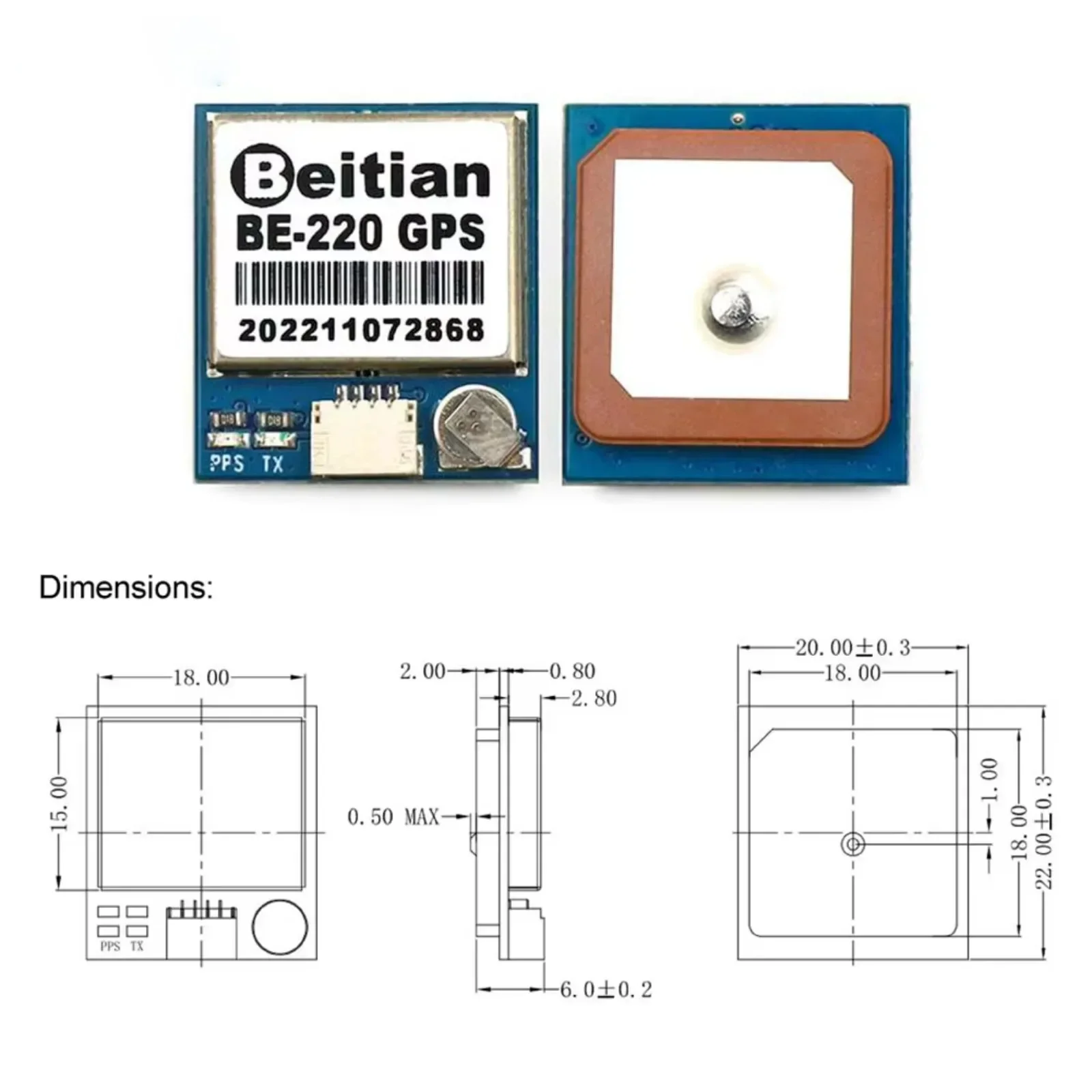 BE-220 M10050 Ultra-Low Power  - Drone Gps Module recensione e prezzo