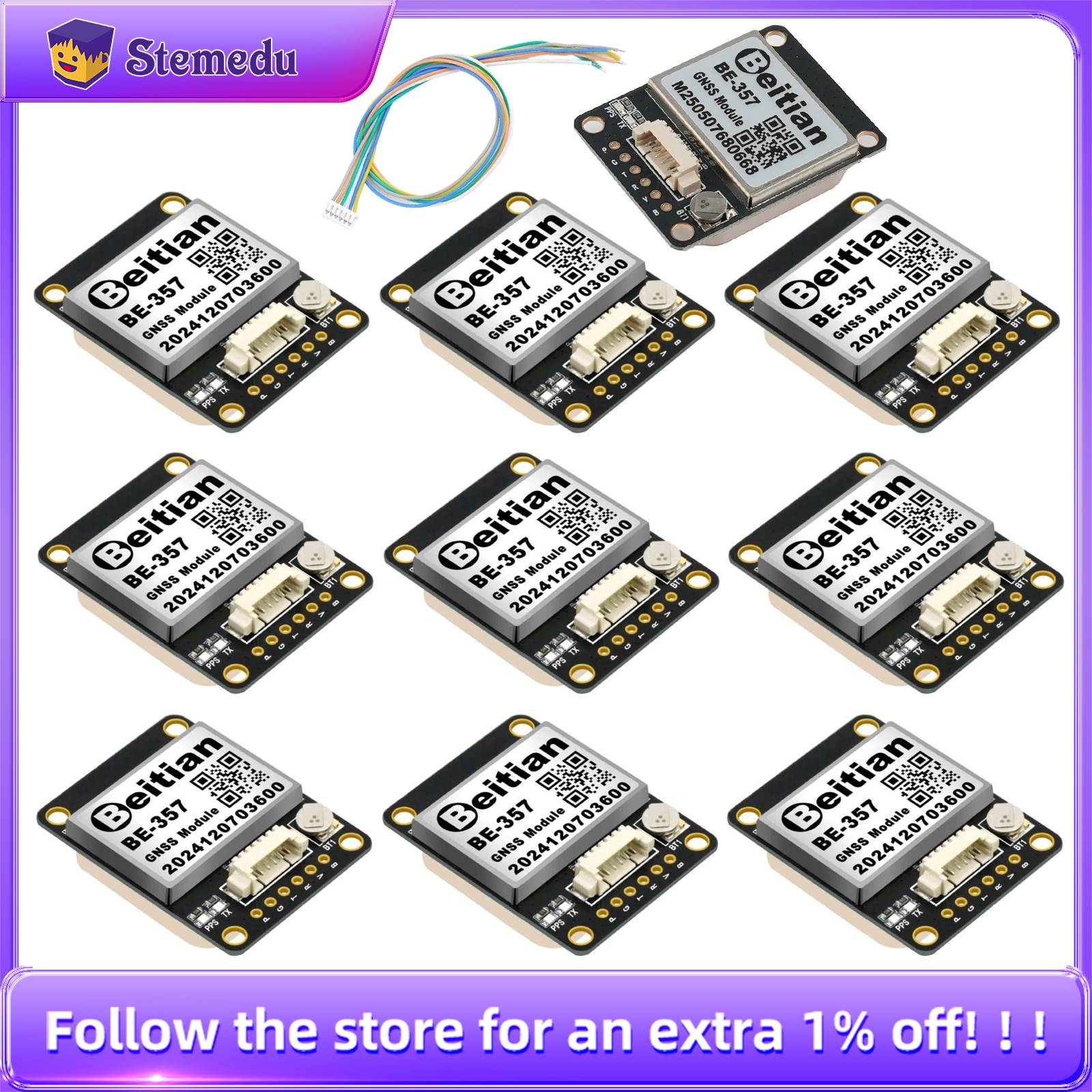 10PCS/LOT Beitian BE-357 BE357 - Drone Gps Module recensione e prezzo