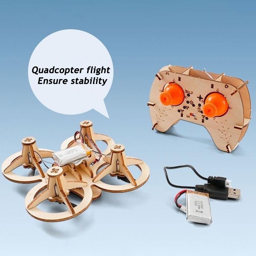 Rc Drone Toy Wooden Drone Puzz - Drone Gimbal recensione e prezzo