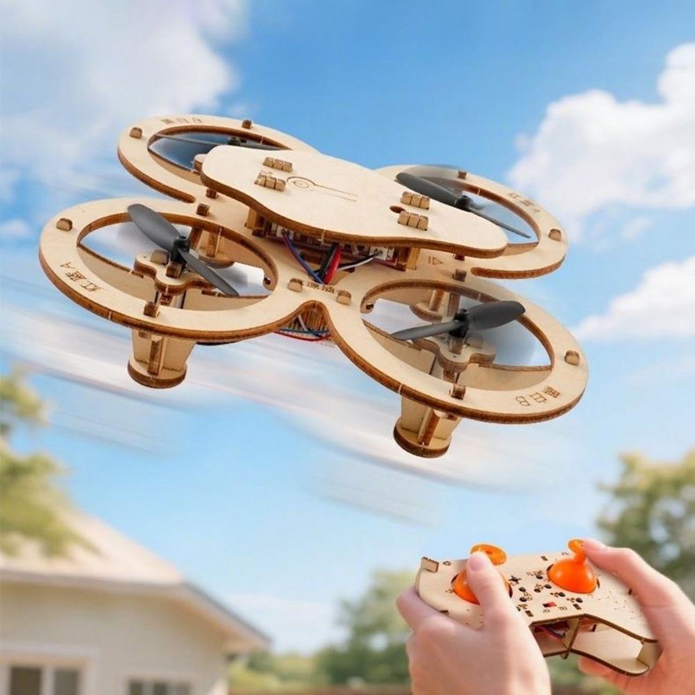 Rc Drone Toy Wooden Drone Puzz - Drone Gimbal recensione e prezzo