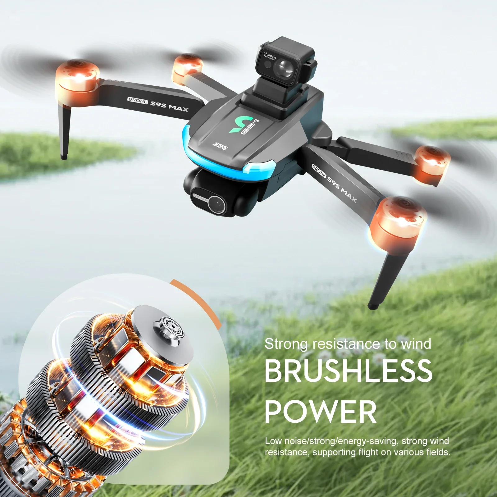 NEW S9S MAX MINI Drone 4K 2-Ax - Drone Gimbal recensione e prezzo