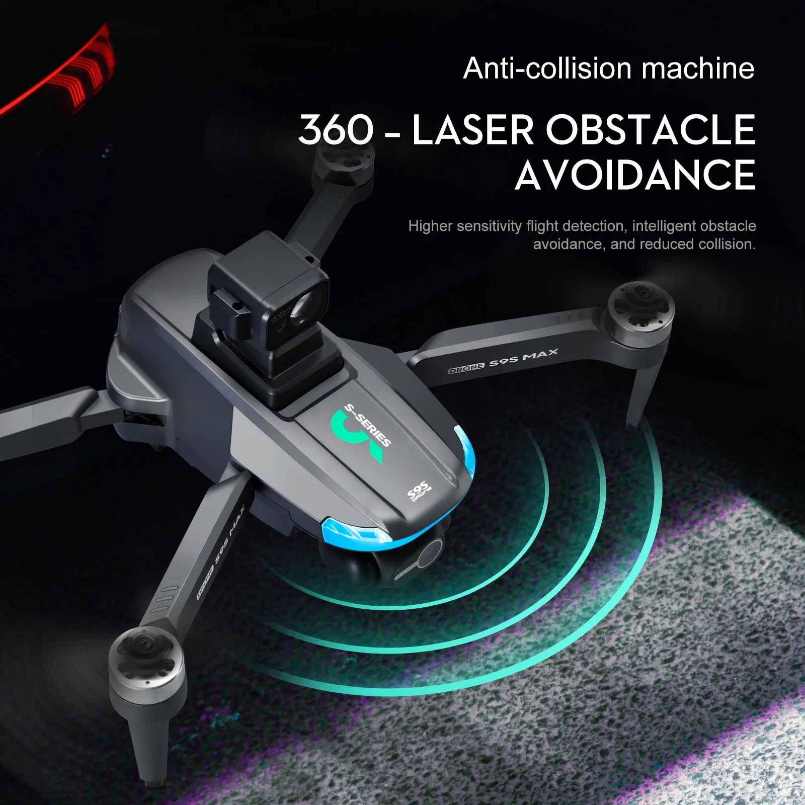 NEW S9S MAX MINI Drone 4K 2-Ax - Drone Gimbal recensione e prezzo