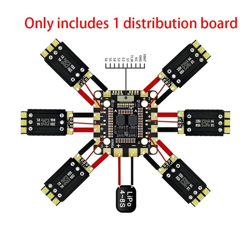 【CYBER MONDAY】1 Pc PDB600A 8S  - Drone Power Distribution Board recensione e prezzo