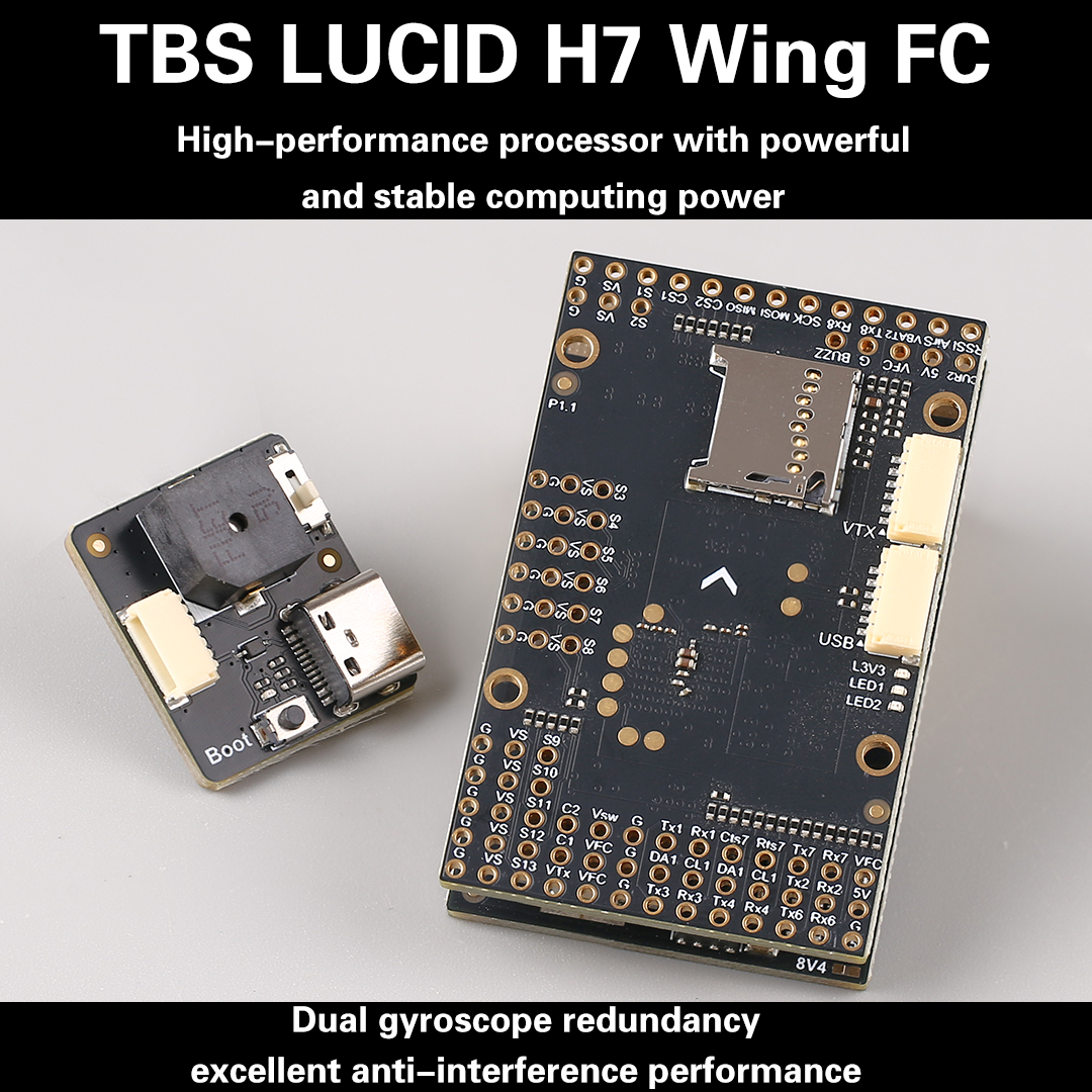 TBS LUCID H7 WING FC Dual Gyro - Drone Flight Controller recensione e prezzo