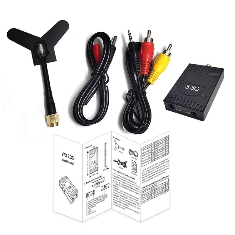 3.3GHz FPV VTX/VRX  3W Analog  - Drone Transmitter recensione e prezzo