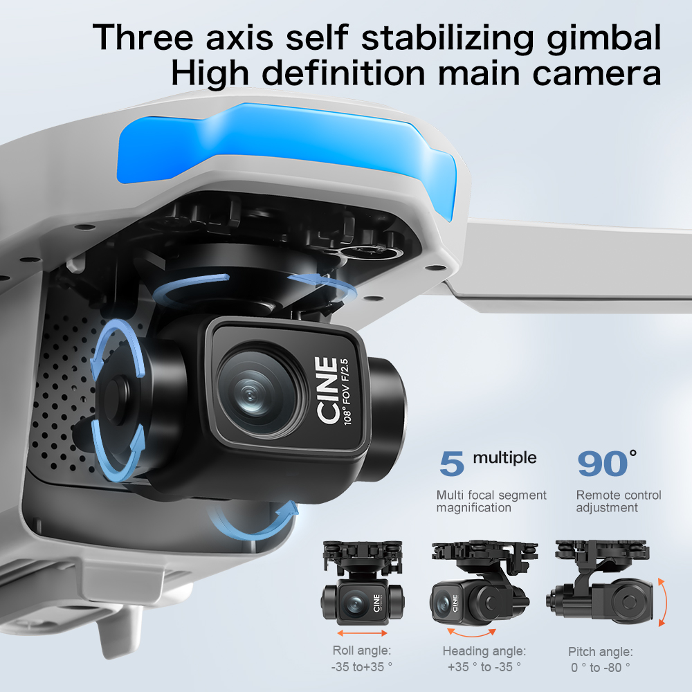 S-X1 MAX GPS Drone with 3-Axis - Drone Gps Mount recensione e prezzo