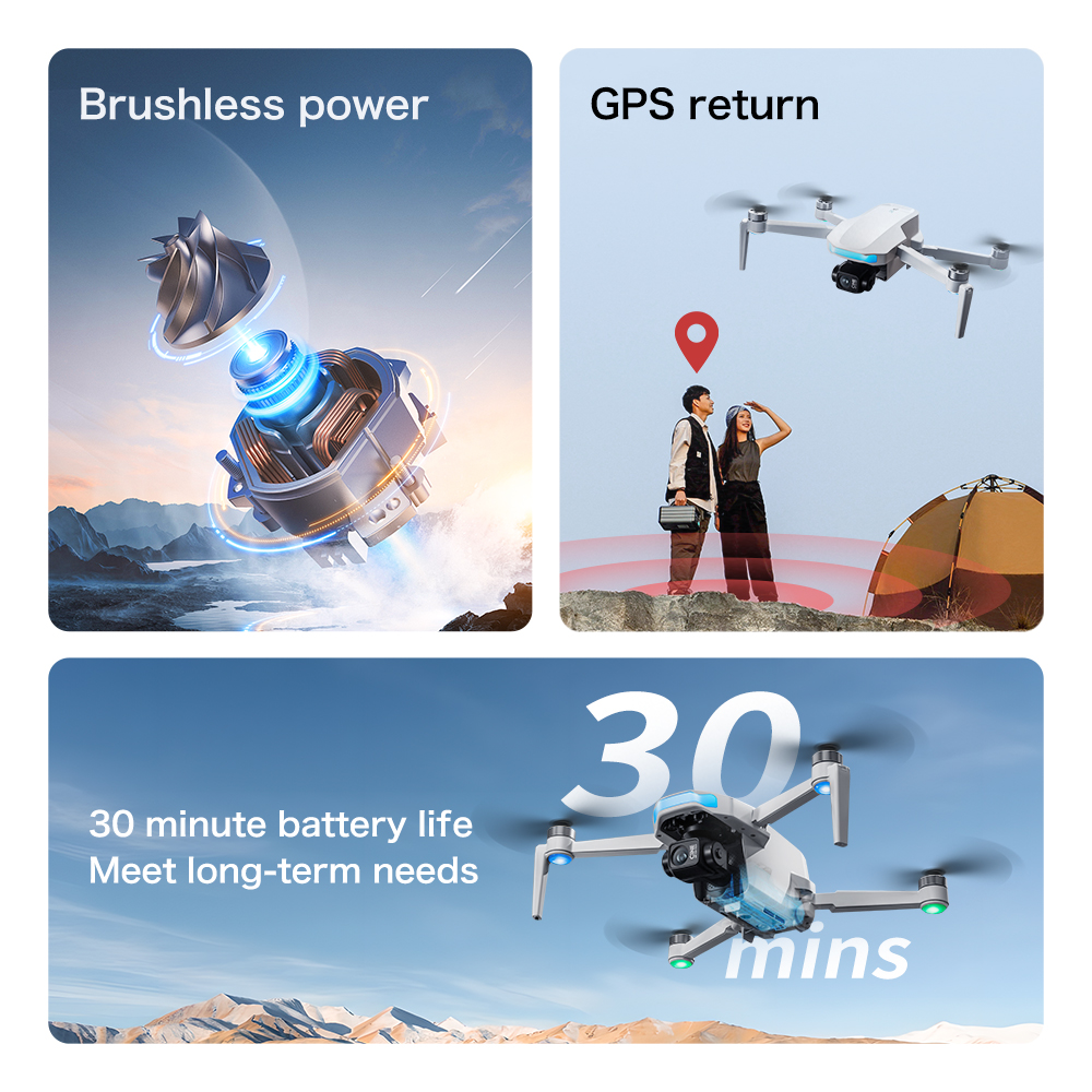 S-X1 MAX GPS Drone with 3-Axis - Drone Gps Mount recensione e prezzo