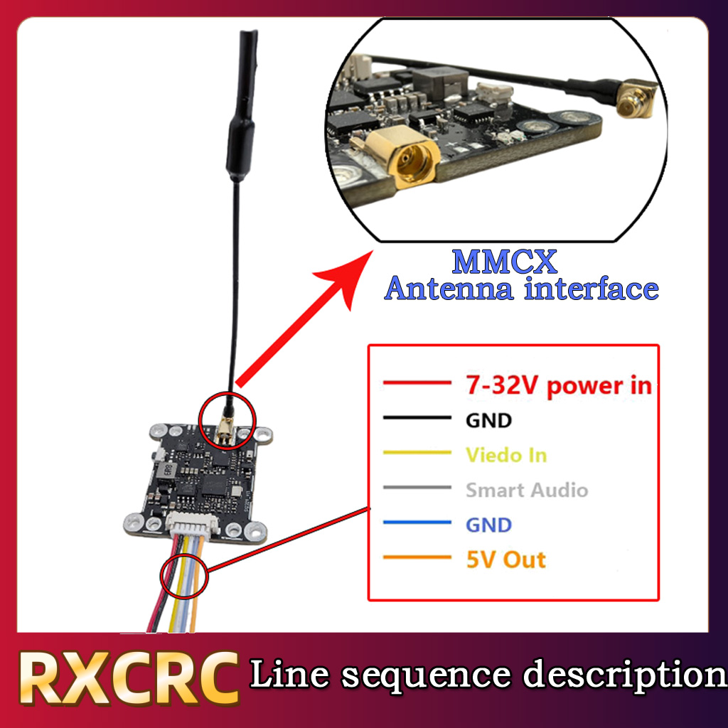 RXCRC 5.8G Module 48CH 1.6W VT - Drone Frame recensione e prezzo