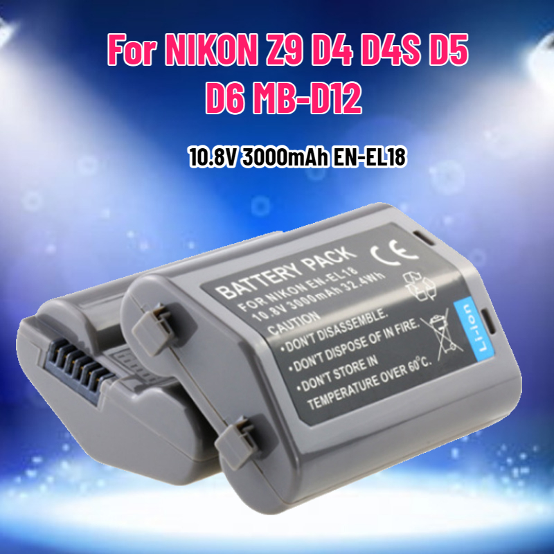 10.8V 3000mAh EN-EL18 EN-EL18A - Drone Battery recensione e prezzo
