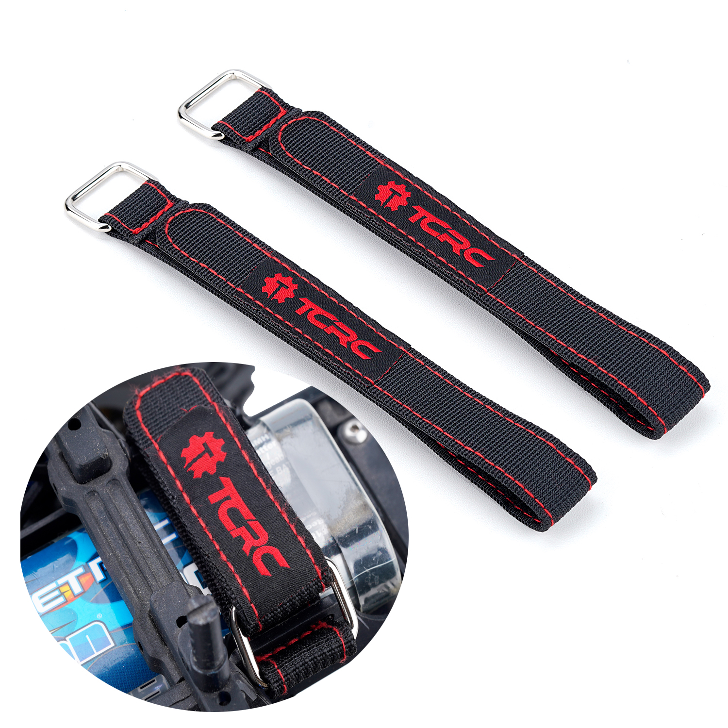 TCRC 2PCS 20x300MM Kevlar Stit - Drone Battery Strap recensione e prezzo