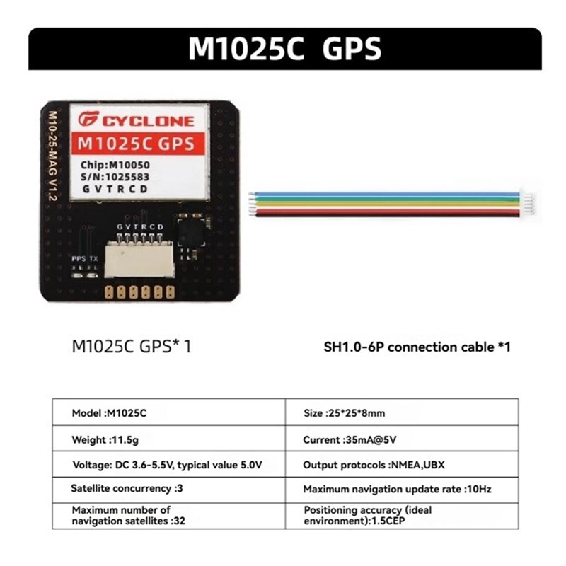 【NEWLY】M1025C M10 GPS Module I - Drone Compass recensione e prezzo