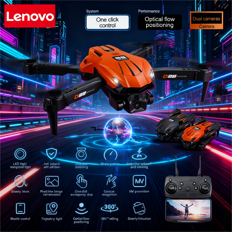 Lenovo D88 Drone 8K Aerial HD  - Drone Gps Mount recensione e prezzo