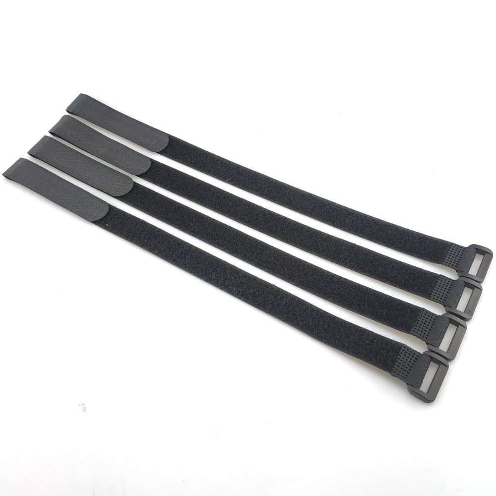 4pcs 450mm Black Battery Belt  - Drone Battery Strap recensione e prezzo