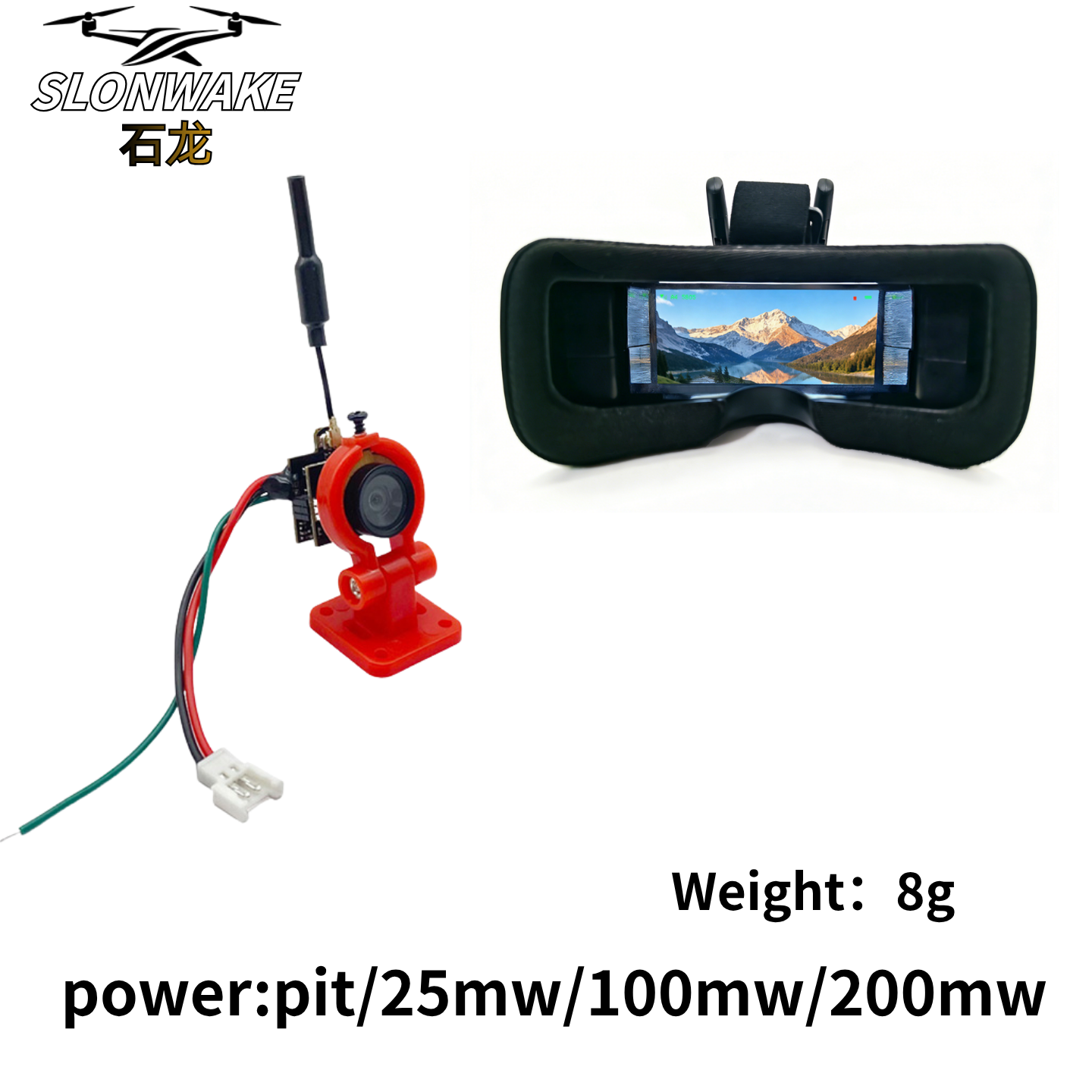 Slonwake 5.8G 48CH 200mW FPV D - Drone Frame recensione e prezzo