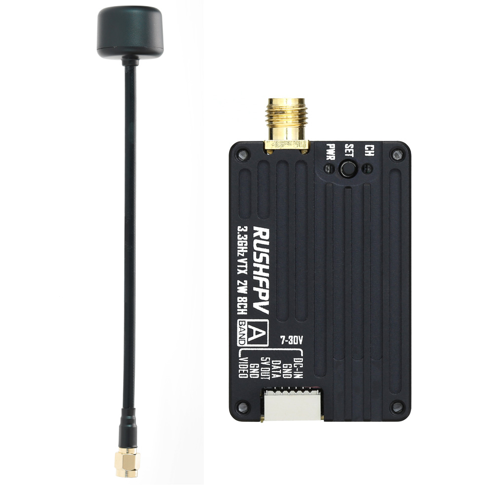 RUSHFPV 3.3G 2W VTX Transmitte - Drone Receiver recensione e prezzo