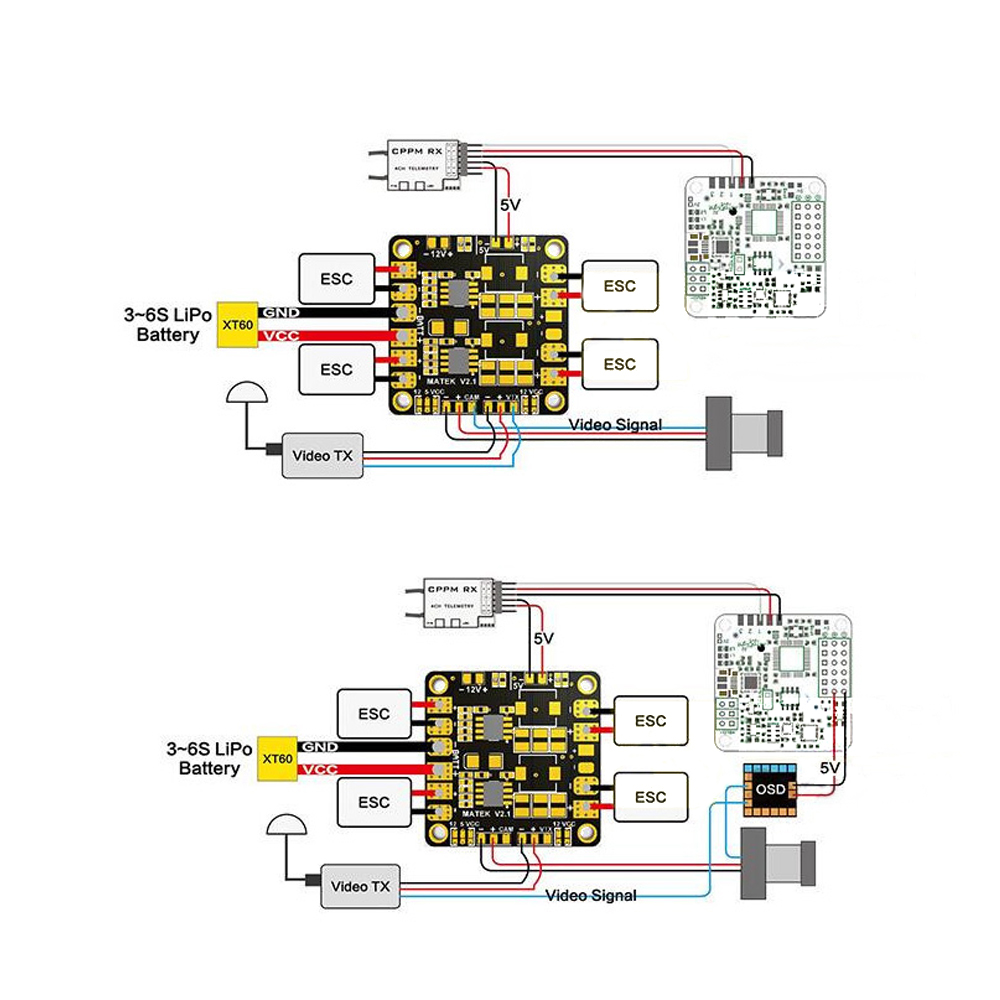 Mini  Power Hub Power Matek PD - Drone Power Distribution Board recensione e prezzo