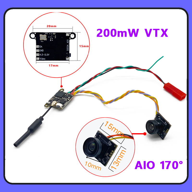 SLONWAKE 5.8G 1200TVL FPV Came - Drone Frame recensione e prezzo