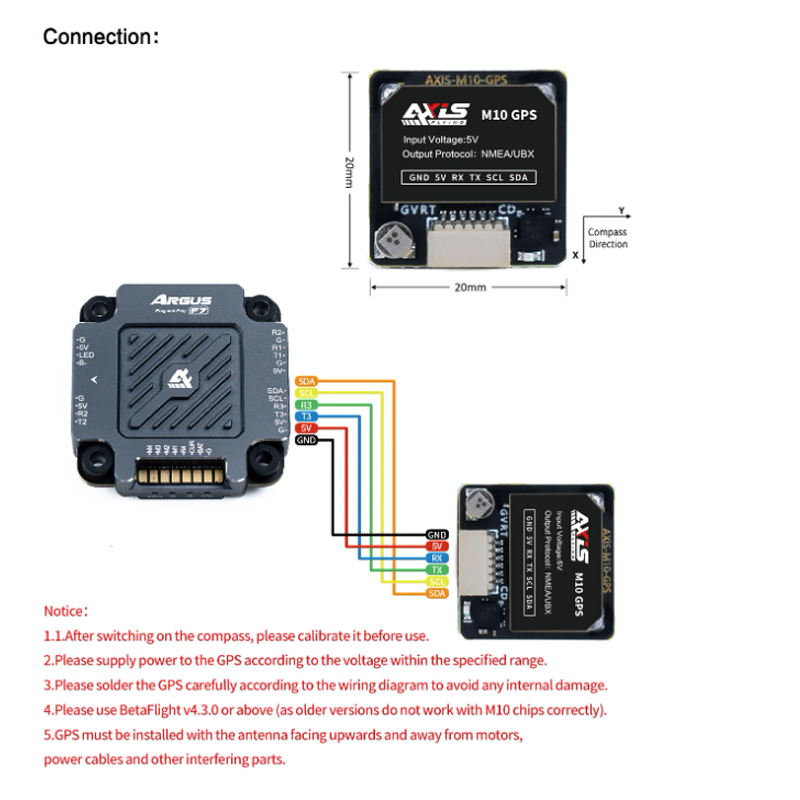 Axisflying M10 GPS Module Buil - Drone Compass recensione e prezzo