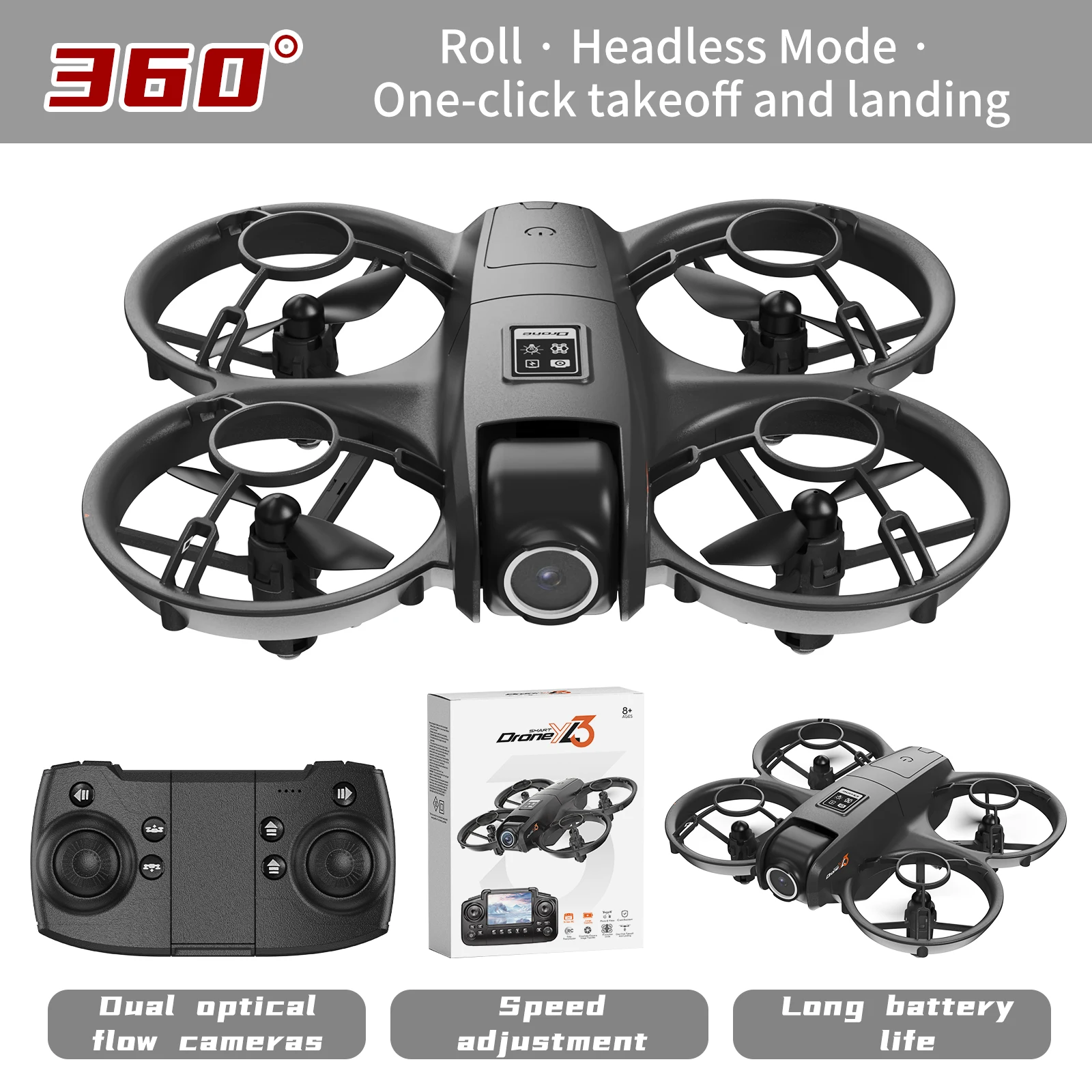 New YL3 RC Drone 8K 1080P Wide - Drone Gps Mount recensione e prezzo