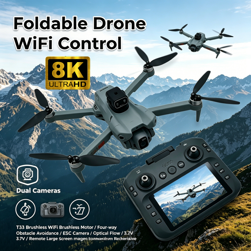 2026 New T33 RC Drone 8K Camer - Drone Gps Module recensione e prezzo