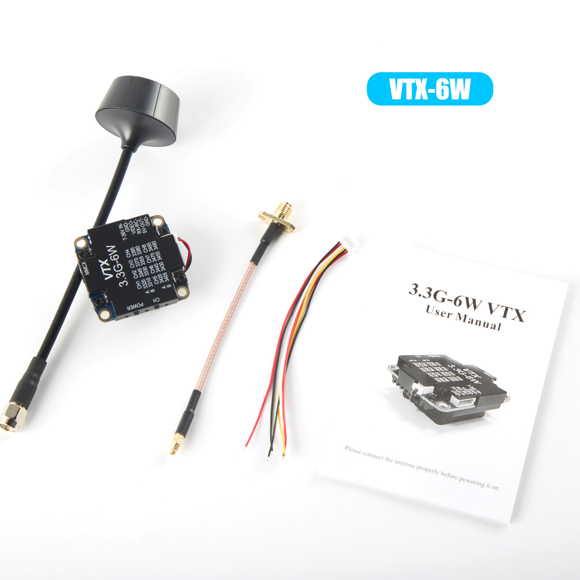 FPV Video Transmitter 3.3G 6W  - Drone Transmitter recensione e prezzo