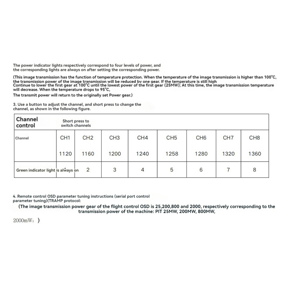 AS96-1.2G 2W VTX 8CH 2000Mw FP - Drone Transmitter recensione e prezzo