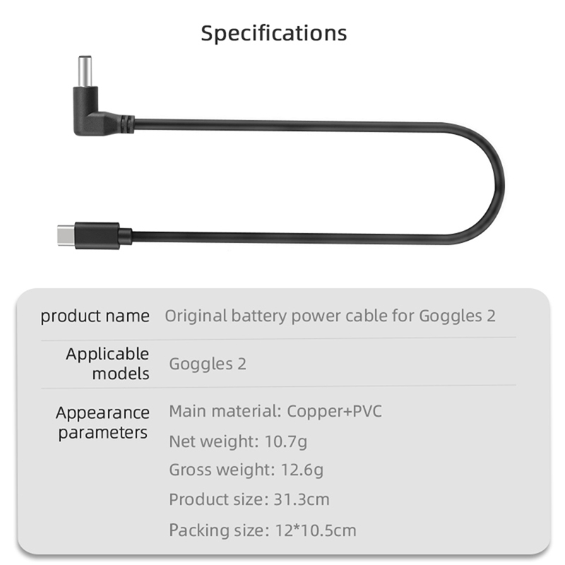 Original Glasses Battery Cable - Drone Battery Strap recensione e prezzo