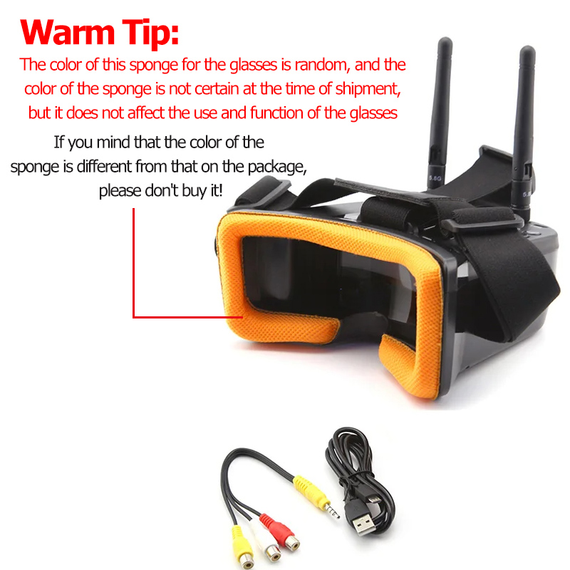 VR009 FPV Video Goggles 3Inch  - Drone Antenna recensione e prezzo