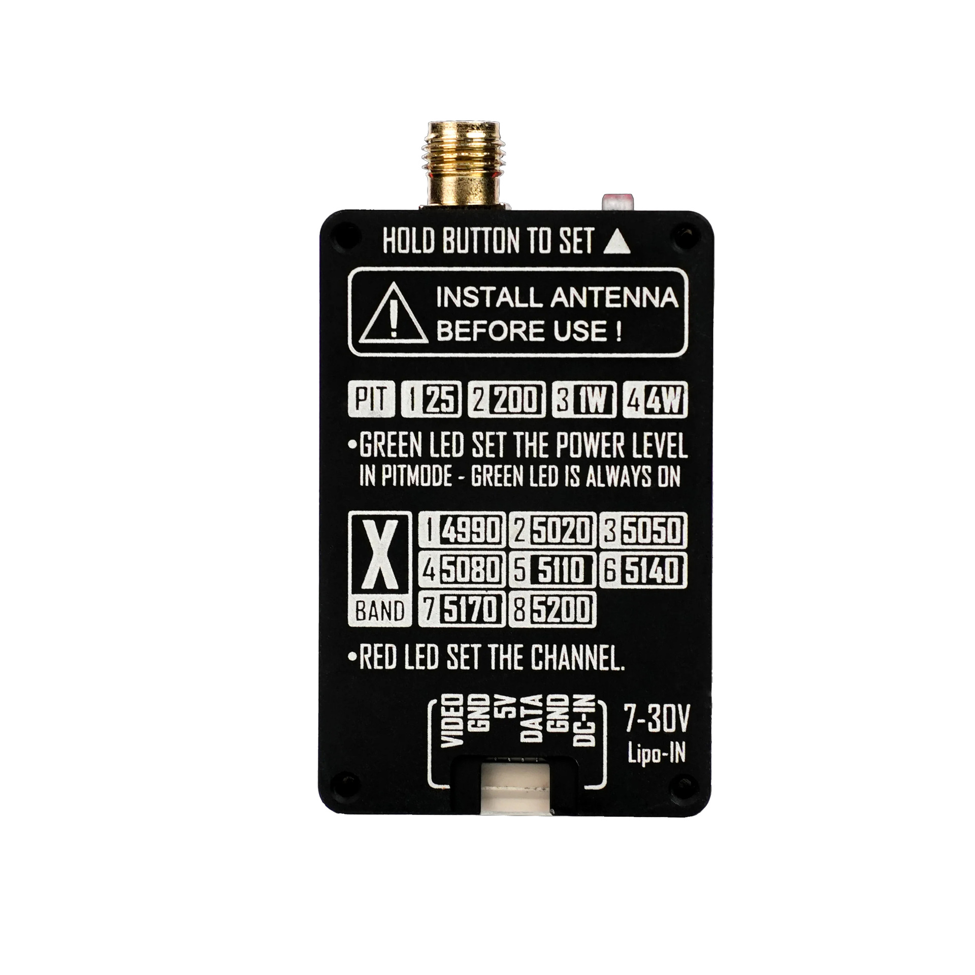 VTX RUSHFPV 4.9G 4W Video Tran - Drone Antenna recensione e prezzo